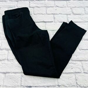 J. Crew Dannie Black Skinny Pants Back Zip Slimming Size 4 Business Casual